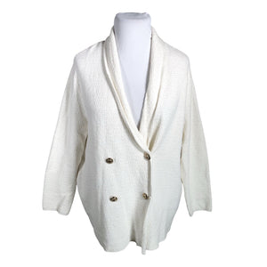 Unisex Gerry Weber - Cardigan, size 48 - White (1)