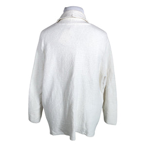 Unisex Gerry Weber - Cardigan, size 48 - White (2)
