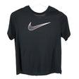 Unisex Nike - Sports shirt, short sleeve, size 158 - 164 - Black ()