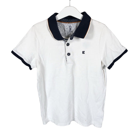 Unisex Polarn O. Pyret - Polo shirt, size 134 - 140 - White ()