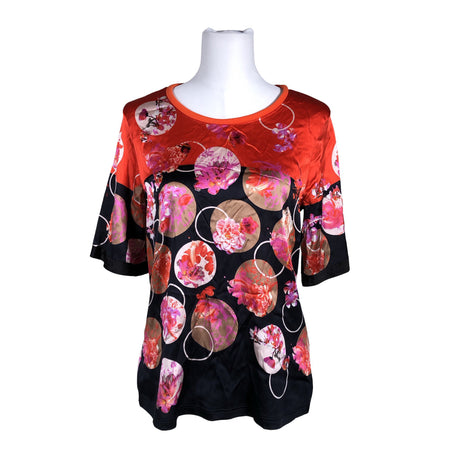 Unisex Marc Cain - Short-sleeved blouse, size 38 - Black ()