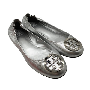 Unisex Tory Burch - Ballerinas, size 40 - Silver (2)
