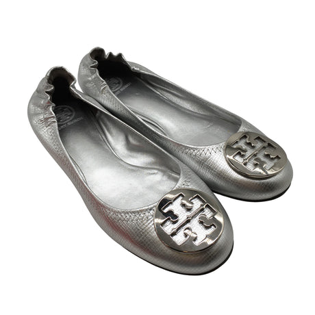 Unisex Tory Burch - Ballerinas, size 40 - Silver (2)
