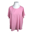 Unisex Zizzi - Short-sleeved blouse, size 50 - Light pink ()