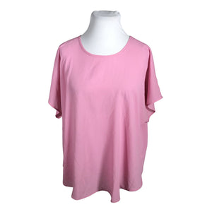 Unisex Zizzi - Short-sleeved blouse, size 50 - Light pink (1)