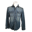 Unisex American Eagle Outfitters - Denim shirt, size S - Blue ()