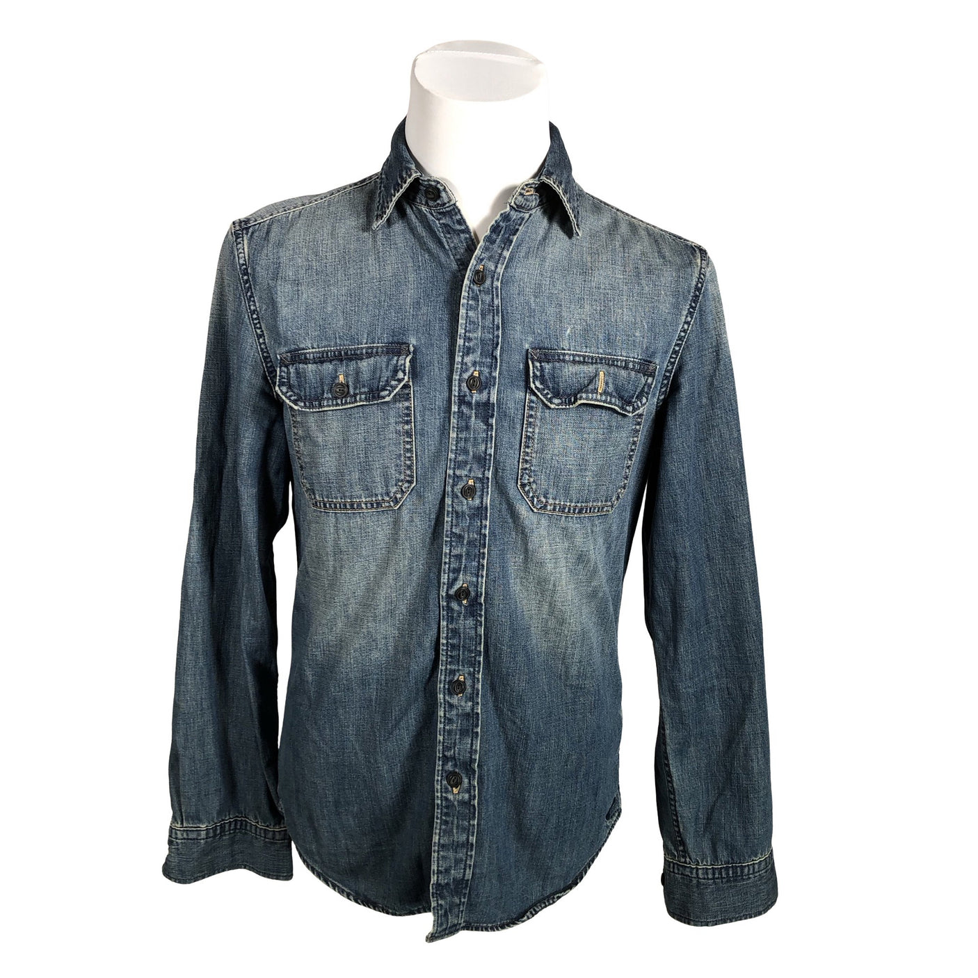 Unisex American Eagle Outfitters - Denim shirt, size S - Blue (1)