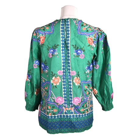 Unisex Love&Roses - Blouse, size 38 - Green (2)