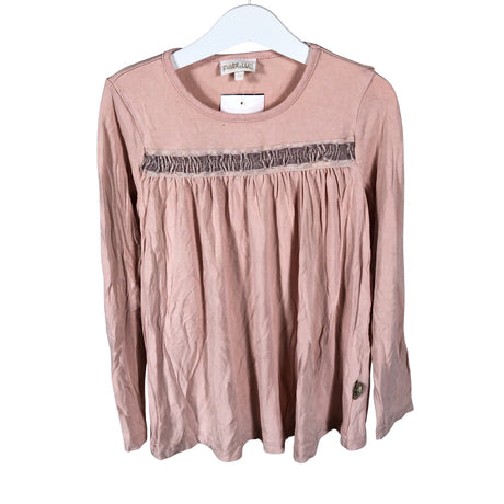 Unisex POMPdeLUX - Tricot shirt, size 116 - 122 - Light pink ()