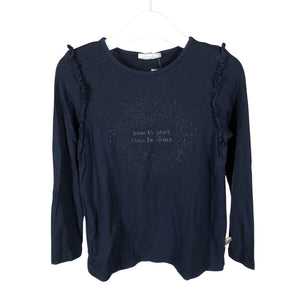 Unisex POMPdeLUX - Tricot shirt, size 116 - 122 - Blue (1)