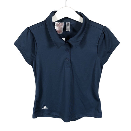 Unisex Adidas - Sports shirt, short sleeve, size 122 - 128 - Blue ()