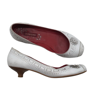 Unisex Dumond - High heels, size 38 - White (1)