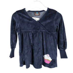 Unisex me&i - Tricot dress, size 86 - 92 - Blue (1)