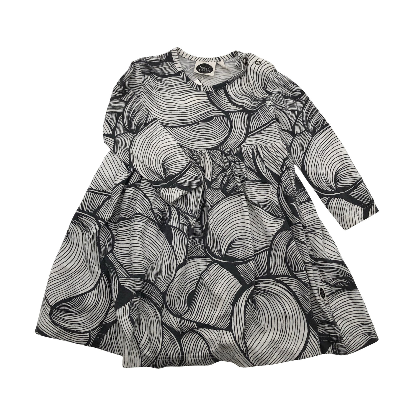 Unisex Mainio - Body, size 74 - 80 - Gray (1)
