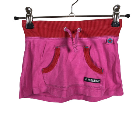 Unisex Villervalla - Tricot skirt, size 86 - 92 - Pink ()