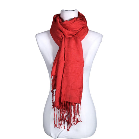 Unisex Fransa - Scarf, size Midi - Red ()