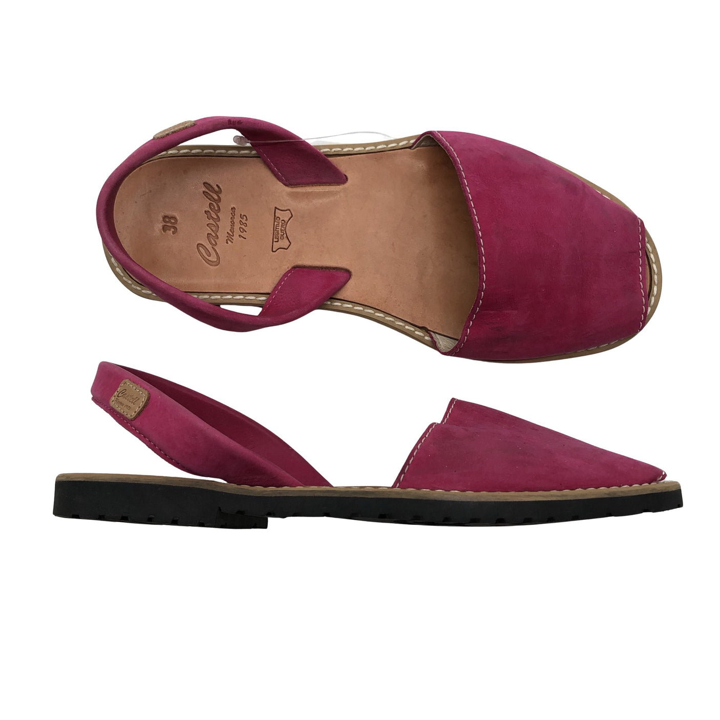 Unisex Castell - Sandals, size 38 - Pink (1)
