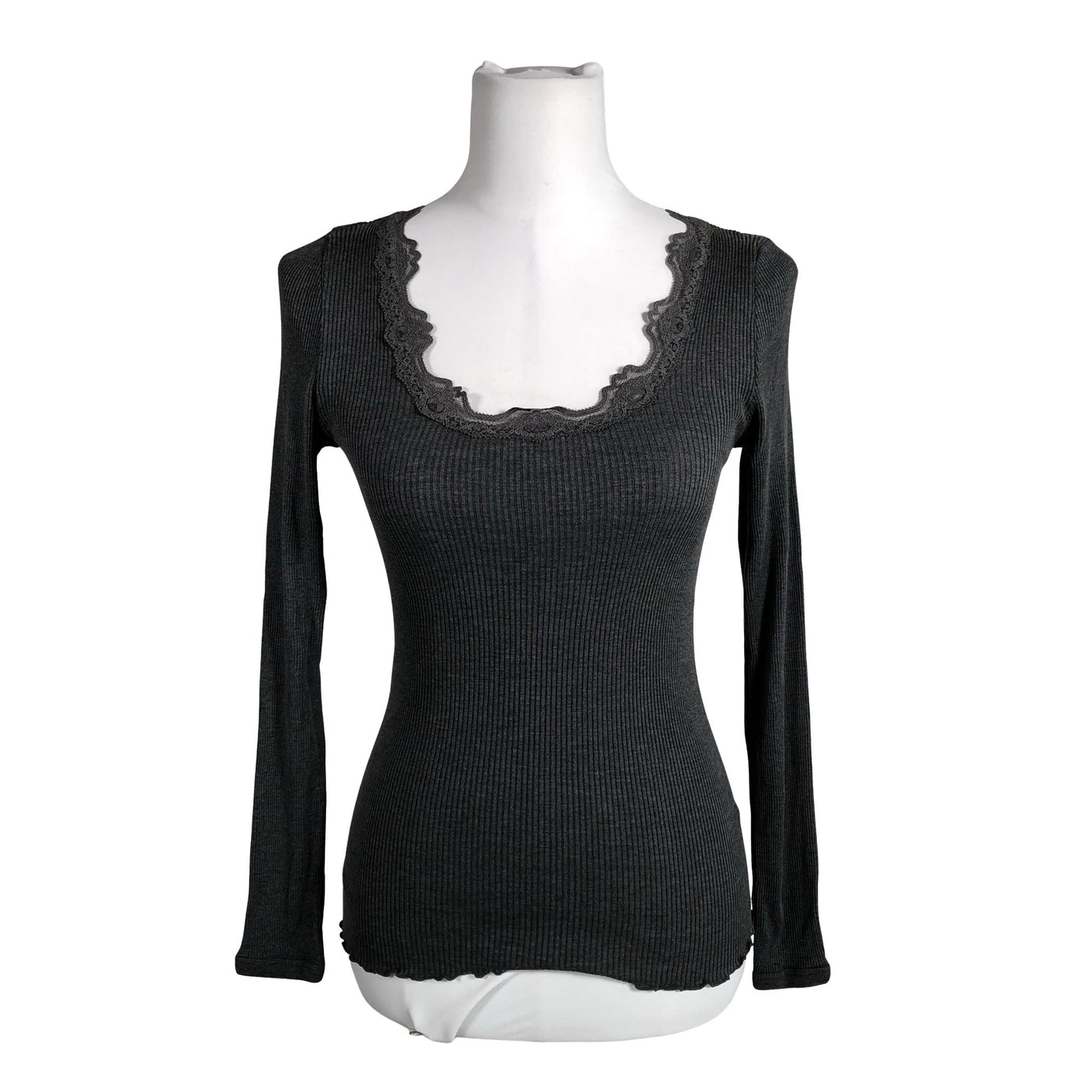 Unisex Rosemunde - Tricot shirt, size 40 - Gray (1)