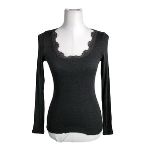 Unisex Rosemunde - Tricot shirt, size 40 - Gray (1)