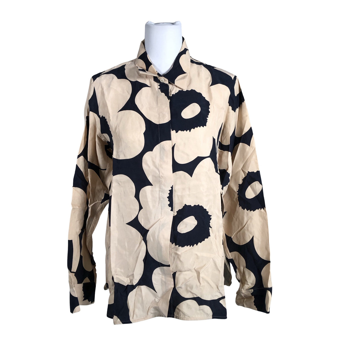 Unisex Marimekko - Collared shirt, size 40 - Blue (1)