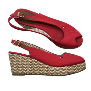Unisex Tommy Hilfiger - Heeled sandals, size 37 - Red (1)
