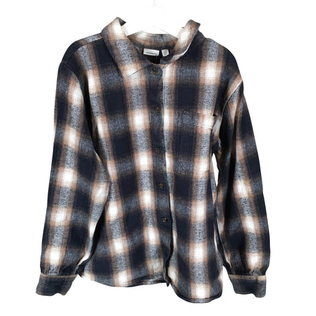Unisex Name It - Flannel shirt, size 134 - 140 - Blue ()