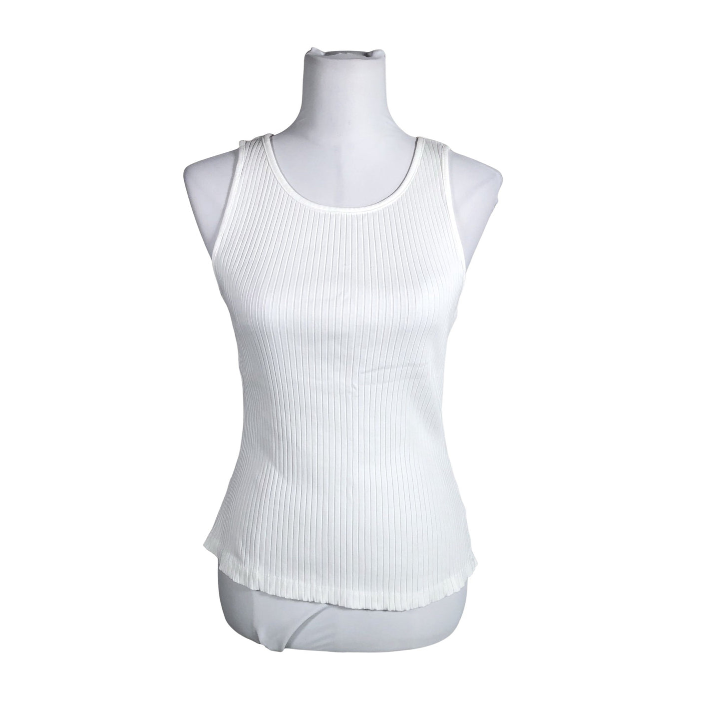 Unisex NOSH - Tricot tank top, size 38 - White (1)
