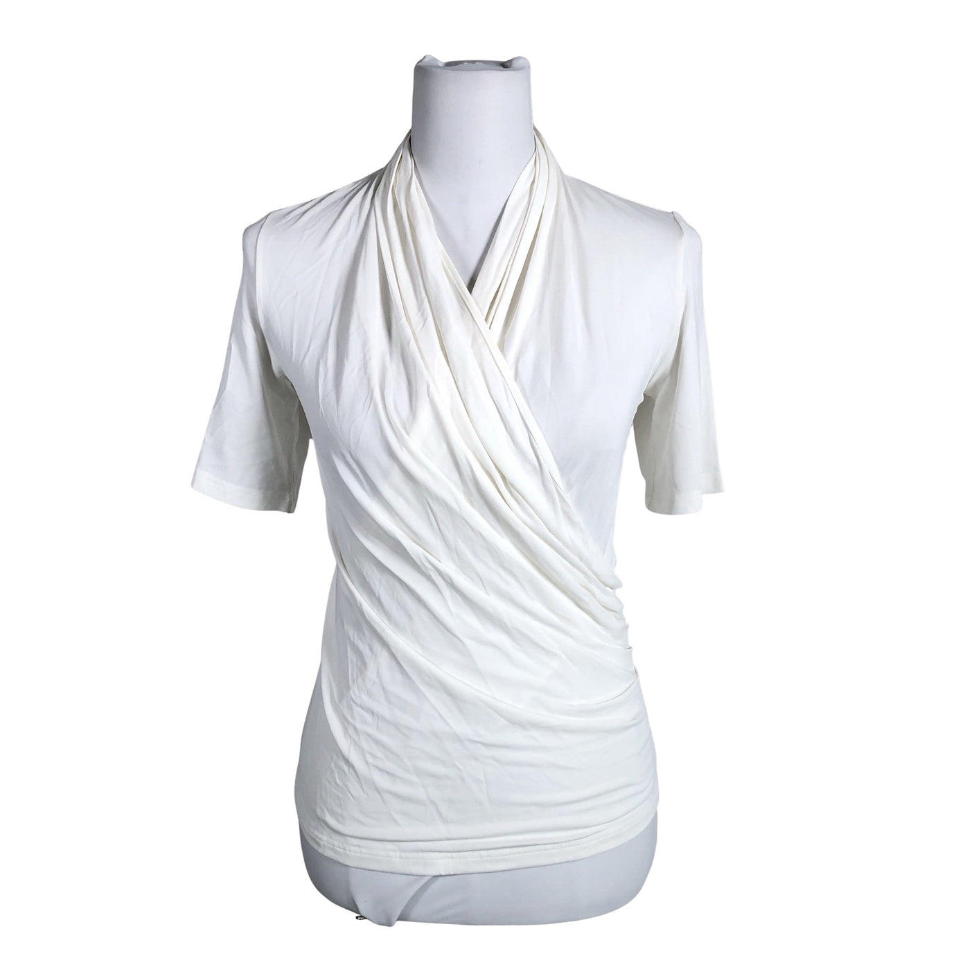 Unisex Andiata - Short-sleeved blouse, size 36 - White (1)