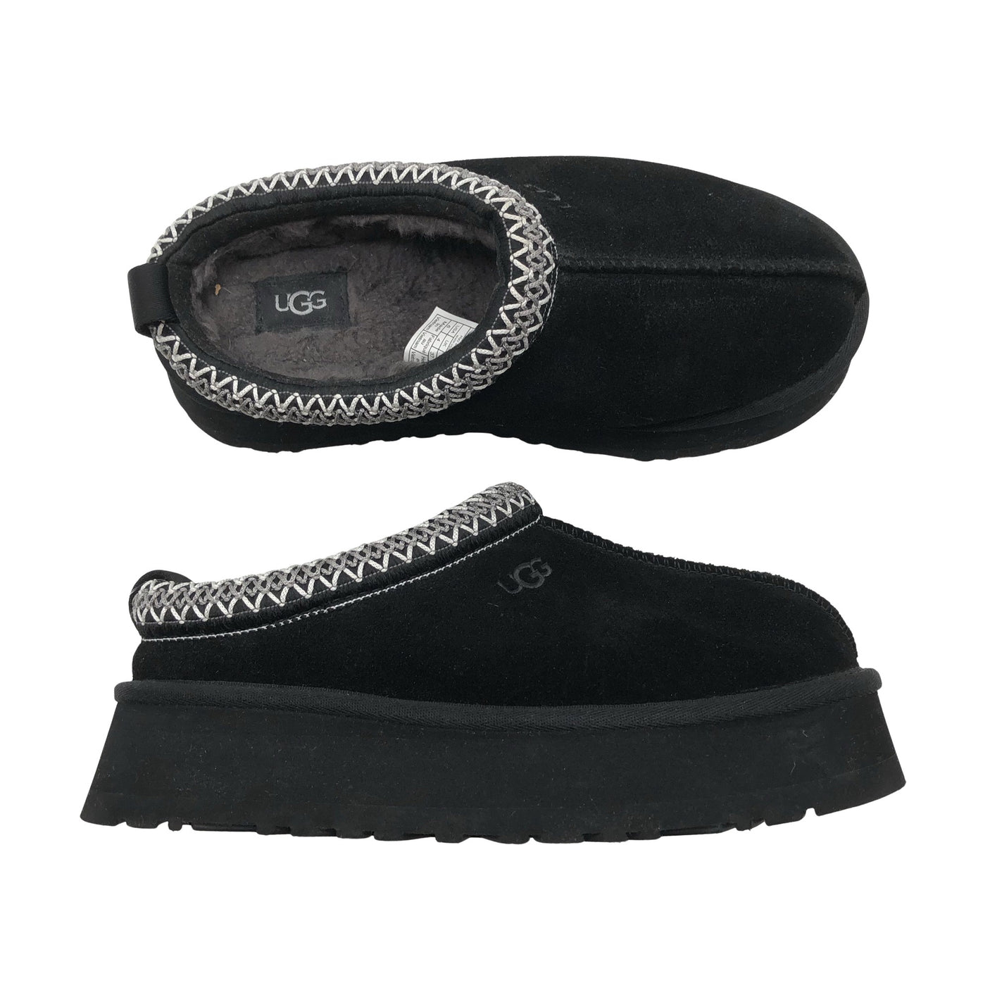 Unisex Ugg - Slip-on shoes, size 37 - Black (1)