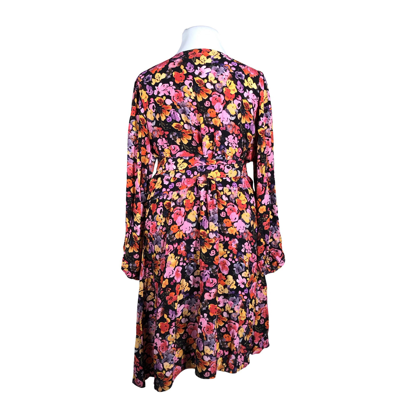 Unisex Kaiko - Schiffon dress, size 42 - Black (3)