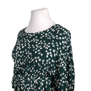 Unisex Marimekko - Schiffon dress, size 44 - Green (2)