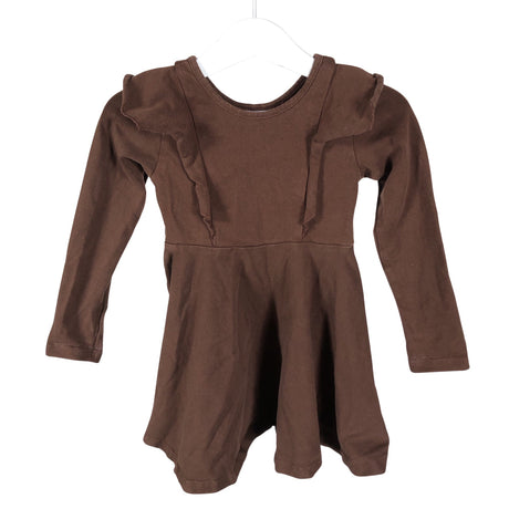 Unisex Gugguu - Tricot dress, size 86 - 92 - Brown ()