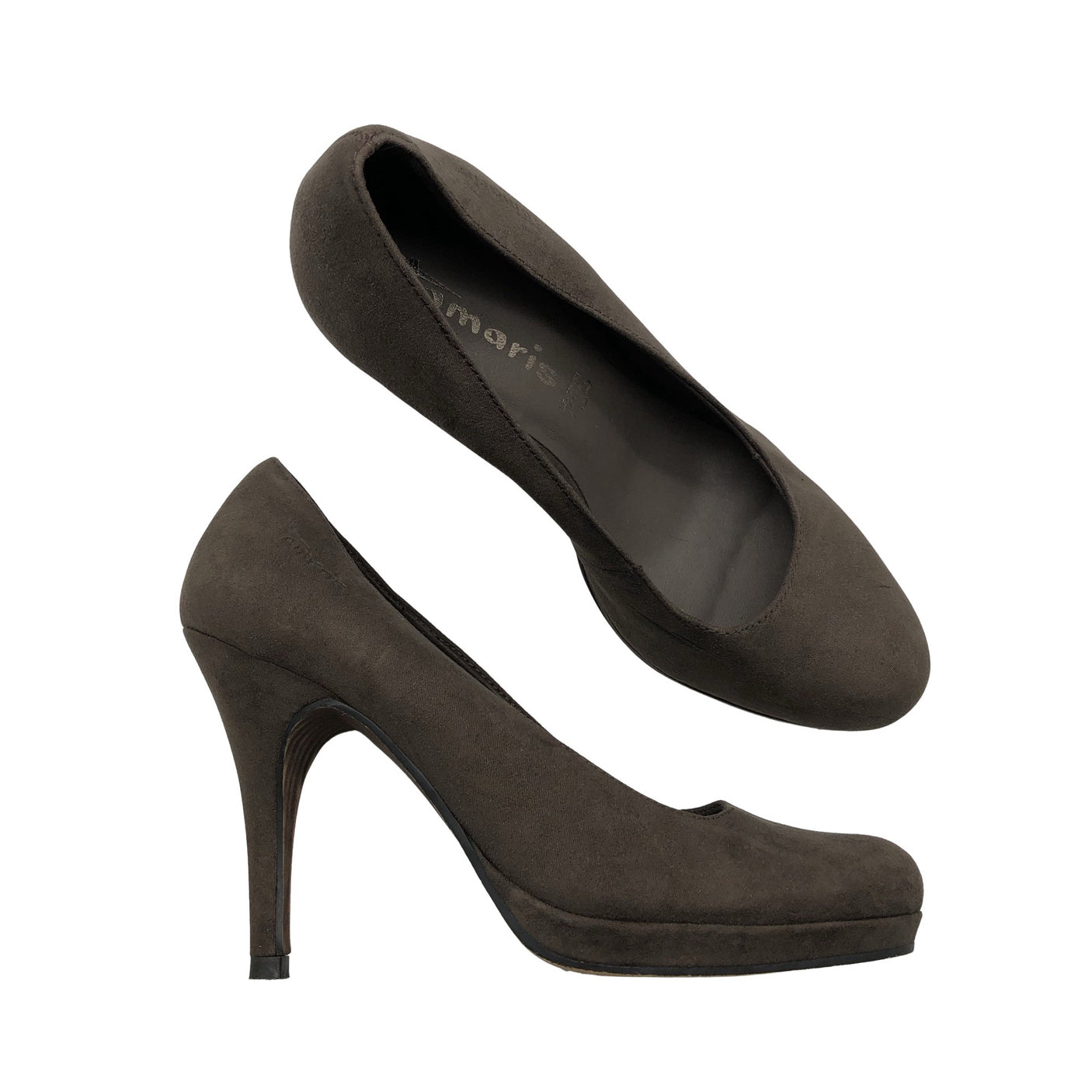 Unisex Tamaris - High heels, size 38 - Brown (1)