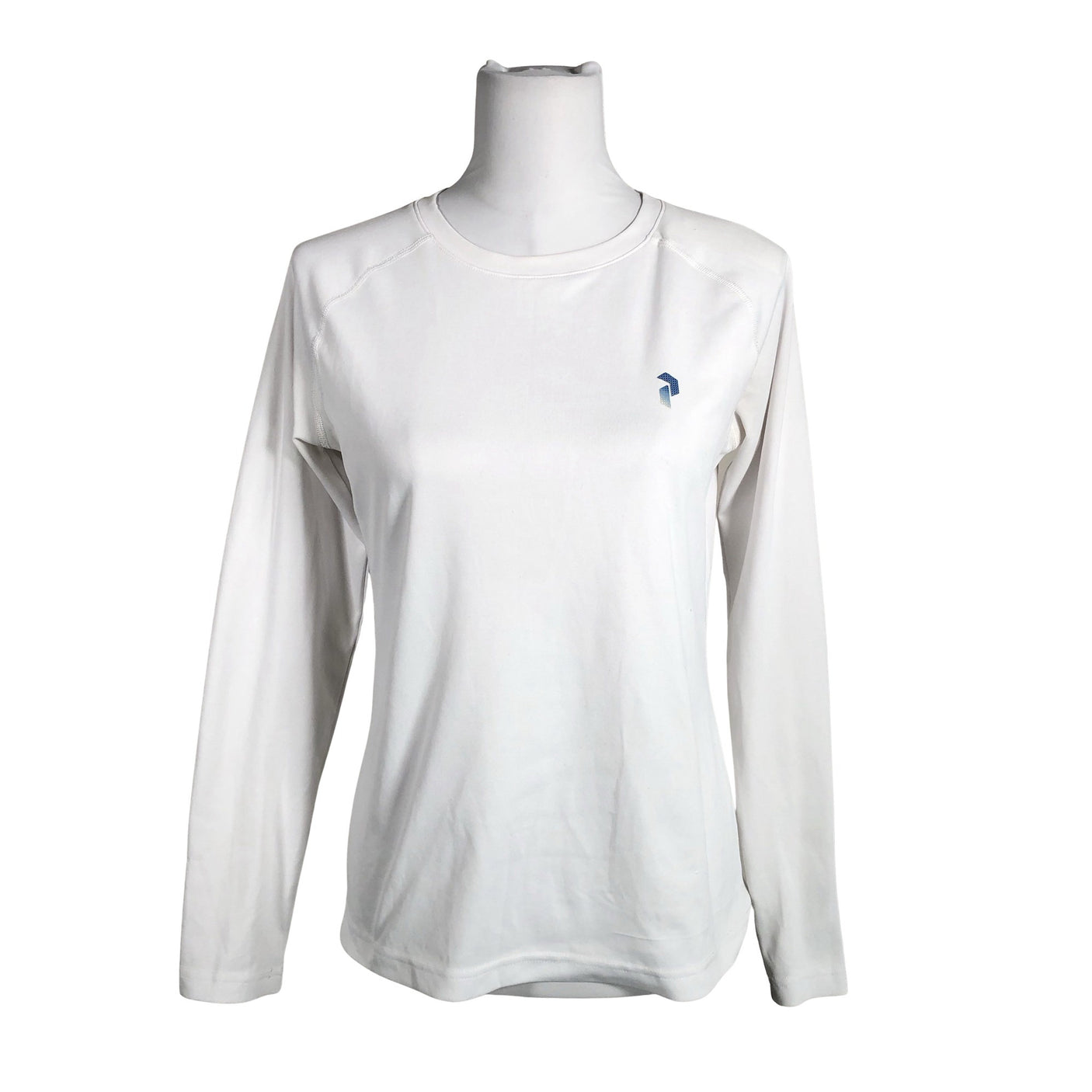 Unisex Peak Performance - Sports shirt, long sleeve, size 40 - White (1)