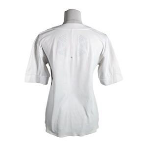 Unisex Asics - Sports shirt, short sleeve, size 40 - White (2)