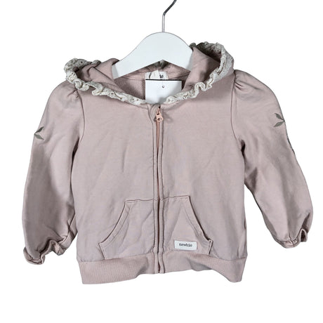 Unisex Newbie - Hoodie, size 74 - 80 - Light pink ()