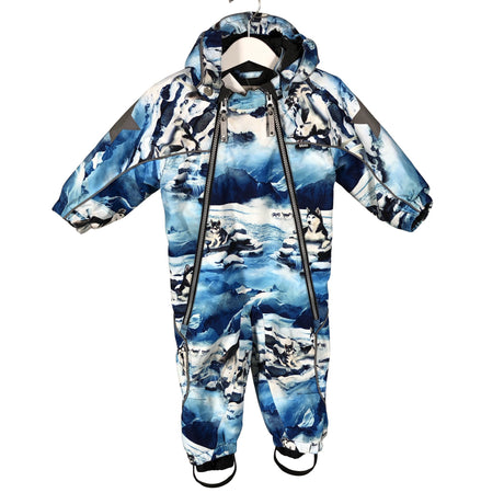 Unisex Molo Kids - Winter overall, size 74 - 80 - Blue ()