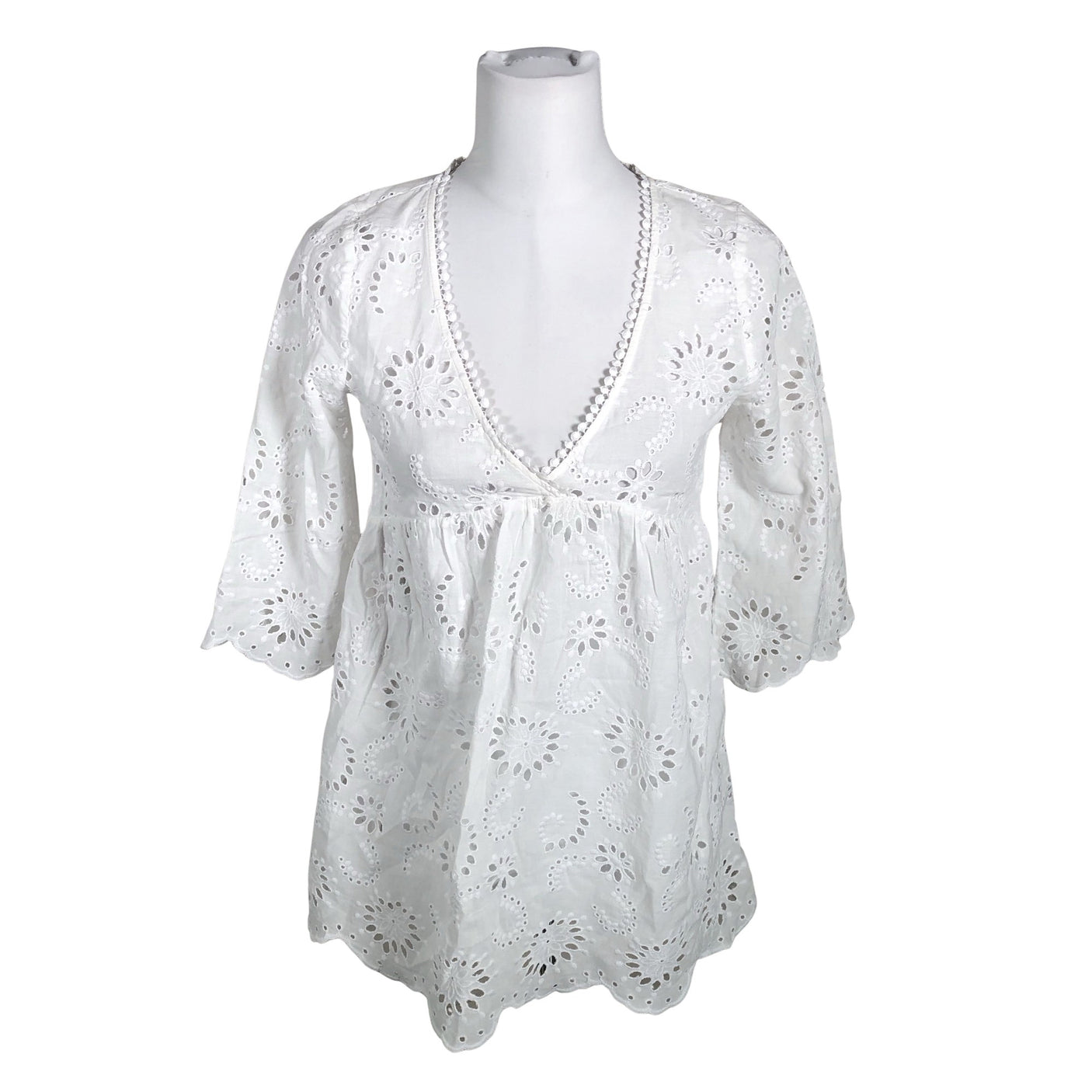 Unisex More&More - Blouse, size 36 - White (1)