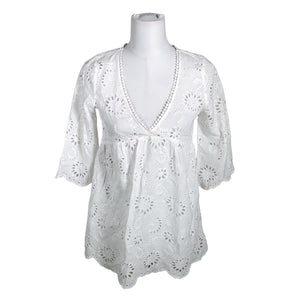 Unisex More&More - Blouse, size 36 - White (1)