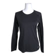 Unisex Casall - Sports shirt, long sleeve, size 38 - Black ()