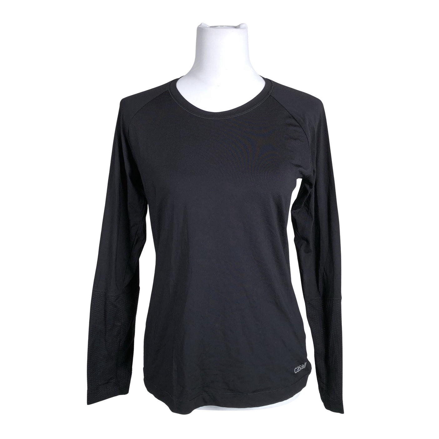 Unisex Casall - Sports shirt, long sleeve, size 38 - Black (1)