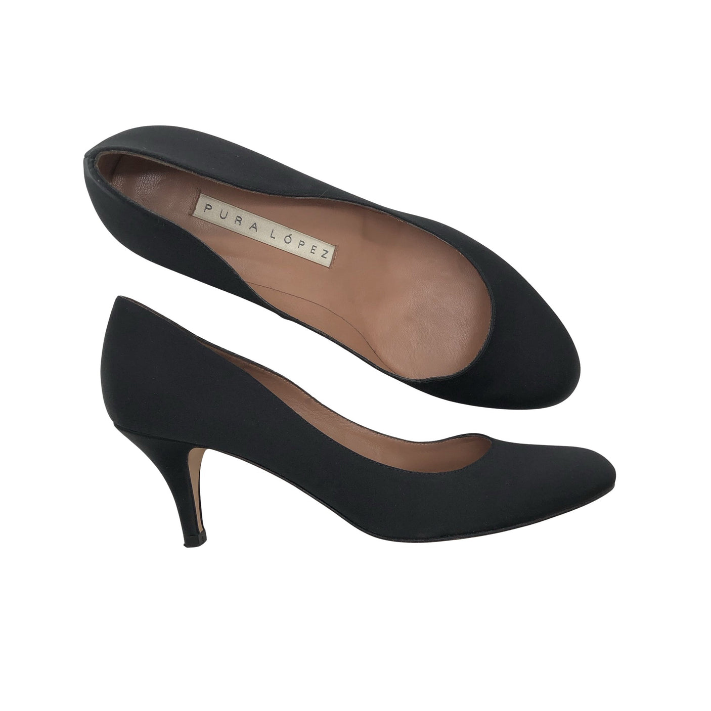 Unisex Pura López - Evening high heels, size 37 - Black (1)