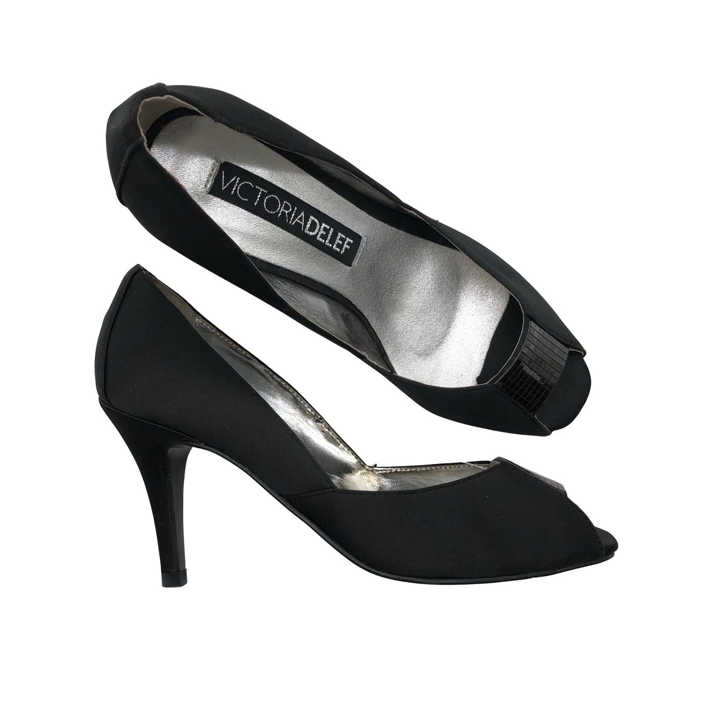 Unisex Victoria Delef - Evening high heels, size 37 - Black (1)