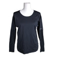 Unisex Casall - Sports shirt, long sleeve, size 38 - Blue ()