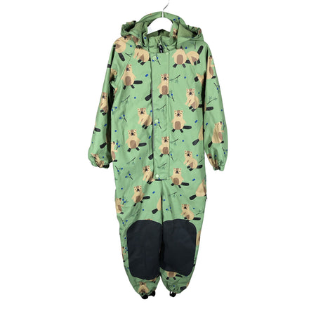 Unisex Jonathan - Rain overall, size 110 - 116 - Green ()