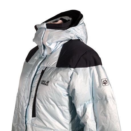 Unisex Jack Wolfskin - Down jacket, size 38 - Light blue (2)