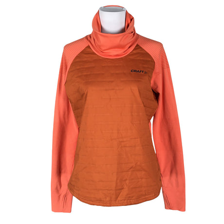 Unisex Craft - Sports shirt, long sleeve, size 40 - Orange ()