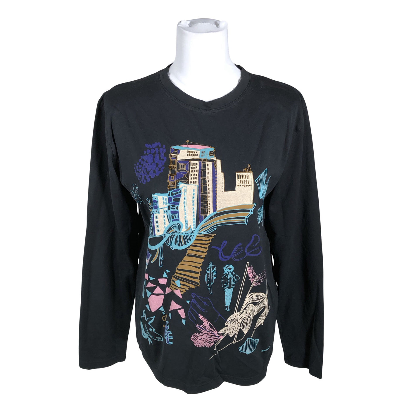 Unisex Marimekko - Tricot shirt, size 40 - Black (1)
