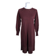 Unisex Noa Noa - Knit dress, size 36 - Wine red ()