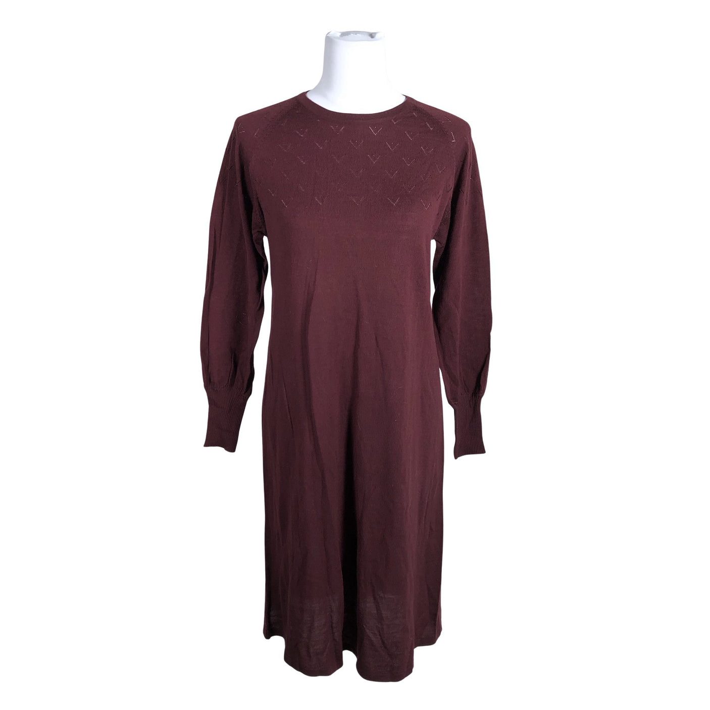 Unisex Noa Noa - Knit dress, size 36 - Wine red (1)